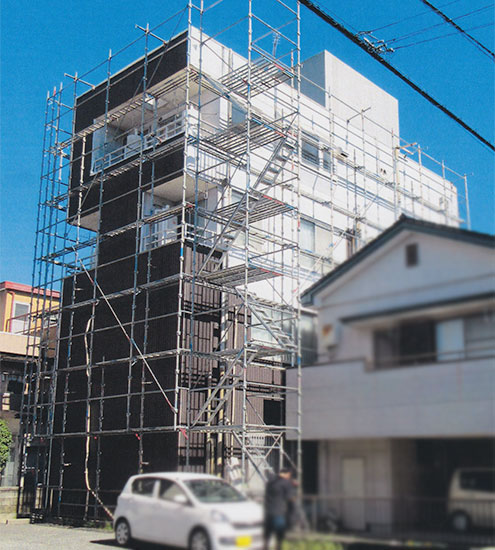 島田市の屋根・外壁リフォームを得意とする平松鋼業の施工前2