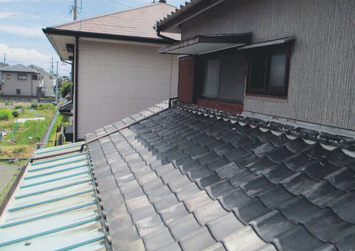 島田市の屋根・外壁リフォームを得意とする平松鋼業の施工前6